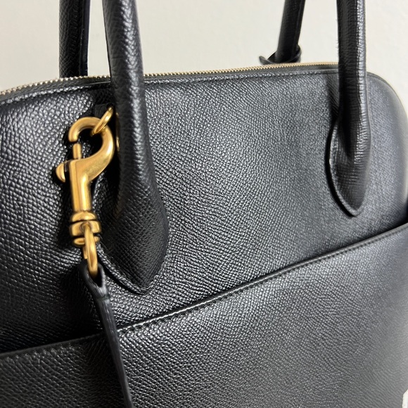 Pristine Balenciaga Ville Medium Top Handle Bag Black Small Grain Calfskin - Picture 7 of 12